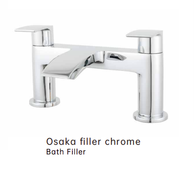 iCladd Osaka Filler Chrome Bath Filler